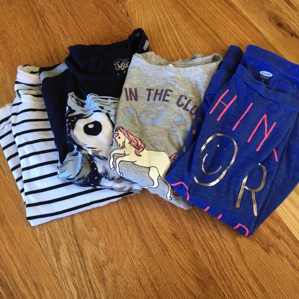 Girls long sleeve t-shirts